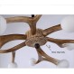 IQ2264 22 LIGHTS RETRO RESIN ANTLER CHANDELIER